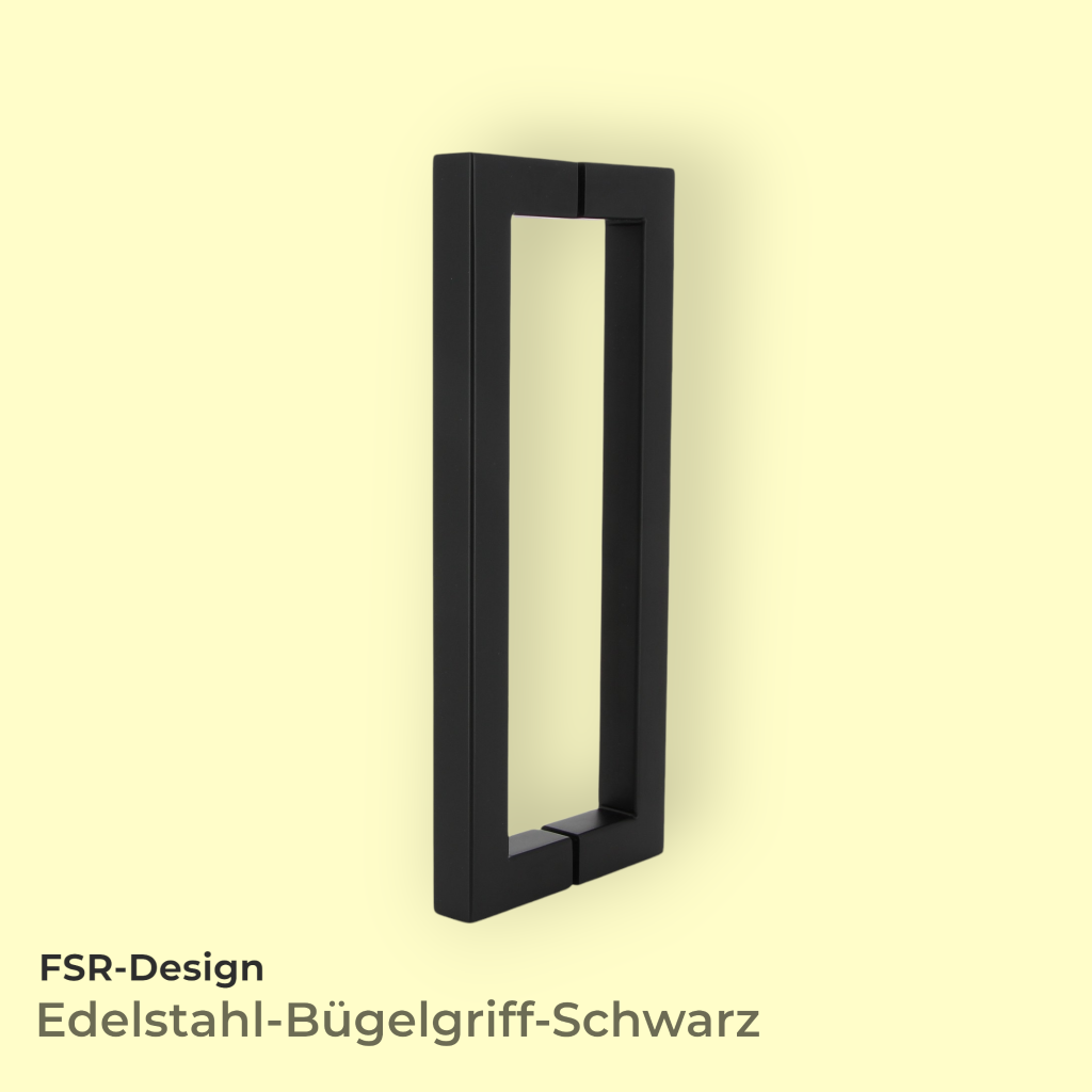 FSR-Design stainless steel handle black